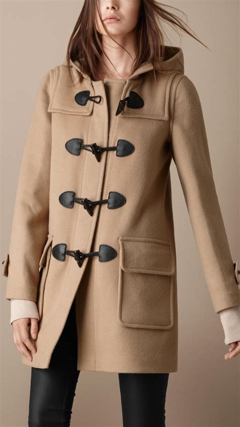 burberry duffle coat woman|duffle coat burberry femme.